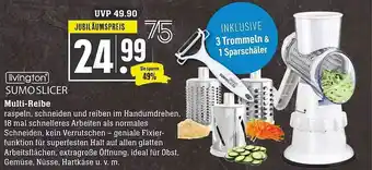 Scheck-in-Center Livington Sumoslicer Multi-reibe Angebot