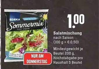 Scheck-in-Center Salatmischung Angebot