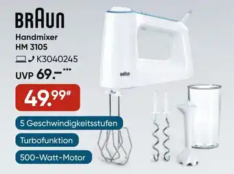 Galeria BRAUN Handmixer HM 3105 Angebot