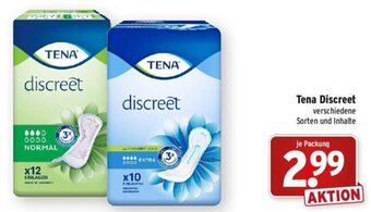 Wasgau Tena Discreet Angebot