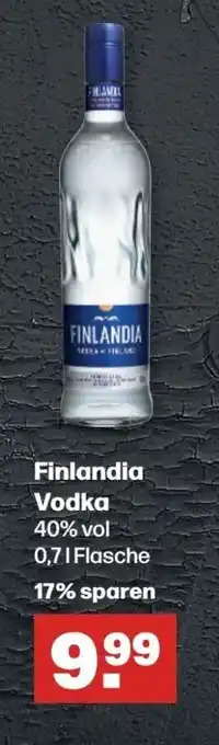 Handelshof Finlandia Vodka 40% vol 0,7l Angebot