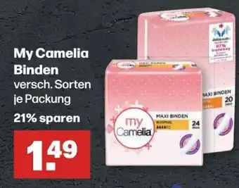 Handelshof My Camelia Binden je Packung Angebot