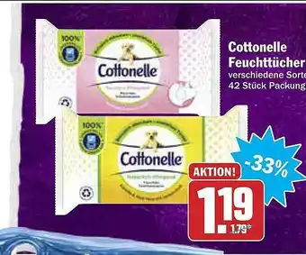 AEZ Cottonelle Feuchttücher Angebot