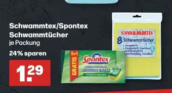 Handelshof Schwammtex/Spontex Schwammtücher Angebot