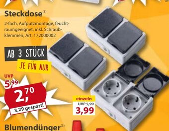 Sonderpreis Baumarkt Steckdose Angebot