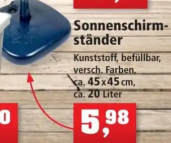 Thomas Philipps Sonnenschirmständer Angebot