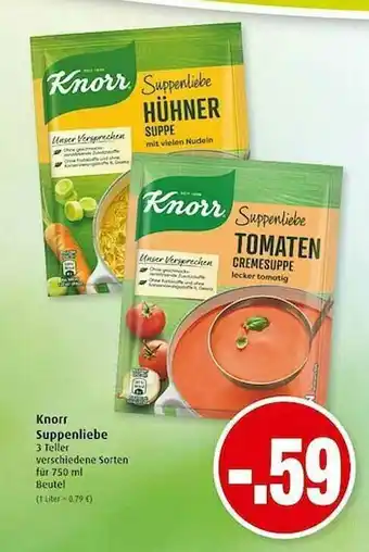 Markant Knorr Suppenliebe Angebot