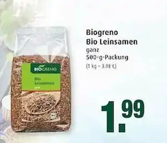 Markant Biogreno Bio Leinsamen Angebot