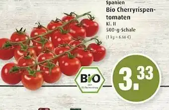 Markant Spanien Bio Cherryrispentomaten Angebot