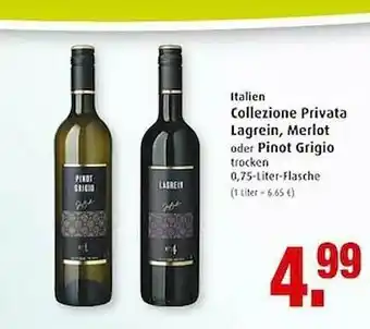 Markant Italien Collezione Privata Lagrein, Merlot Oder Pinot Grigio Angebot