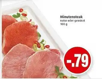 Markant Minutensteak Angebot