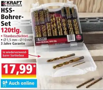 Norma KRAFT WERKZEUGE HSS-Bohrer Set 120tlg. Angebot