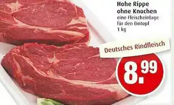 Markant Hohe Rippe Ohne Knochen Angebot