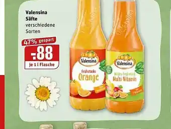 REWE Kaufpark Valensina Säfte 1 L Angebot