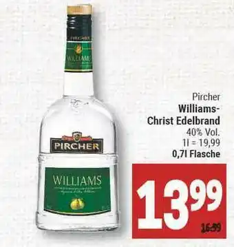 Marktkauf Pircher Williams-christ Edelbrand Angebot