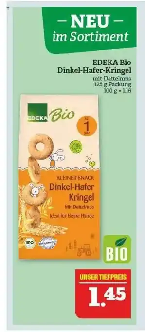 Marktkauf Edka Bio Dinkel-hafer-kringel Angebot