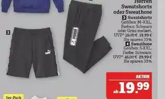 Marktkauf Herren Sweatshorts Oder Sweathose Angebot