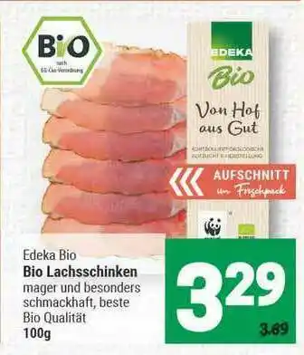 Marktkauf Edeka Bio Bio Lachsschinken Angebot