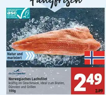 Marktkauf Die Fischwerker Norwegisches Lachsfilet Angebot