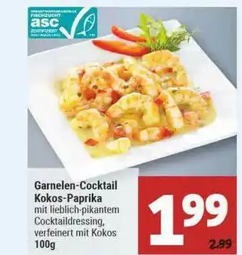 Marktkauf Garnelen-cocktail Kokos-paprika Angebot