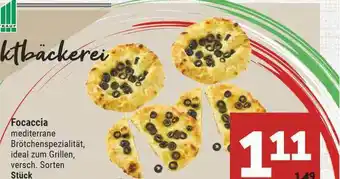 Marktkauf Focaccia Angebot