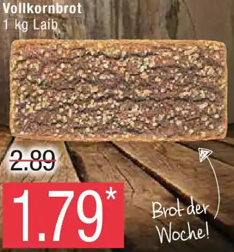 Marktkauf Vollkornbrot 1 kg Laib Angebot