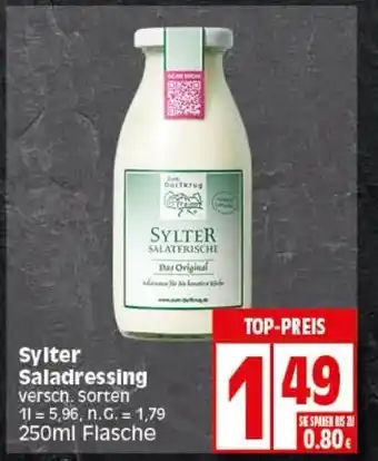 Elli Markt Sylter Saladressing versch. Sorten 250 ml Angebot