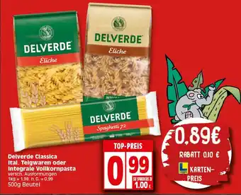 Elli Markt Delverde Classica Ital. Teigwaren oder Integrale Vollkornpasta 500 g Angebot