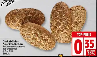 Elli Markt Dinkel-Chia Quarkbrötchen Angebot