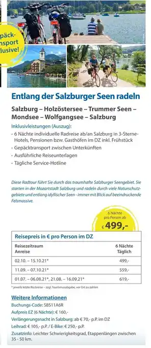 Edeka Neukauf Entland der Salzburger Seen radeln Angebot