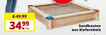 Groschen Sandkasten aus Kiefernholz Angebot