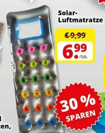 Groschen Solar Luftmatratze Angebot