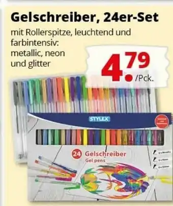 Groschen Gelschreiber, 24er Set Angebot