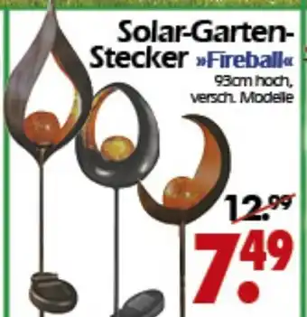 Wreesmann Solar Gartenstecker Fireball Angebot