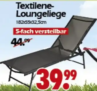 Wreesmann Textilene Loungeliege Angebot