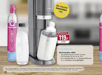 REWE Kaufpark Sodastream Wassersprudler Duo Angebot