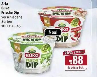 REWE Kaufpark Arla Buko Frische Dip 195g Angebot