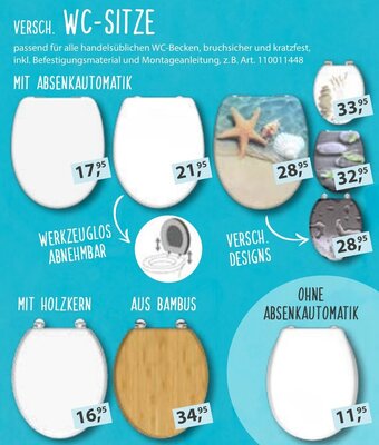 Sonderpreis Baumarkt VERSCH. WC-SITZE Angebot