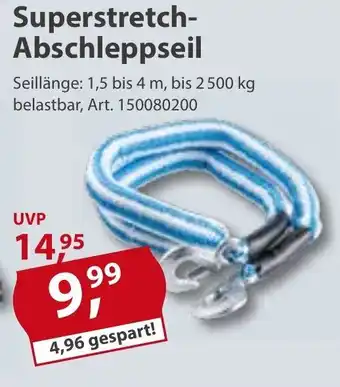 Sonderpreis Baumarkt Superstretch-Abschleppseil Angebot