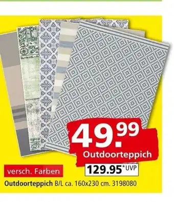 Segmüller Outdoorteppich B/L ca. 160x230 cm. Angebot