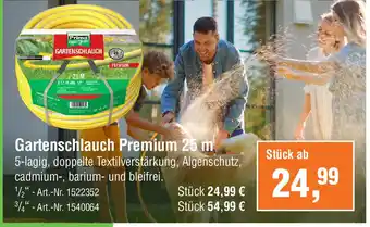 team baucenter Prima Gartenschlauch Premium 25 m Angebot