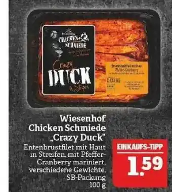 Marktkauf Wiesenhof Chicken Schmiede „crazy Duck” Angebot