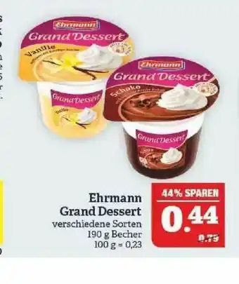 Marktkauf Ehrmann Grand Dessert Angebot