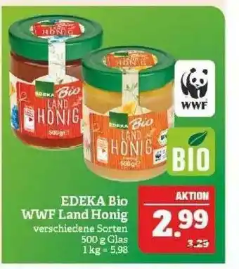 Marktkauf Edeka Bio Wwf Land Honig Angebot