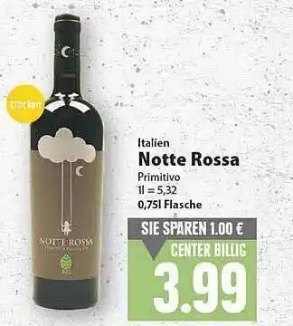 E-Center Notte Rossa Angebot