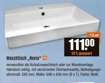 V Baumarkt Waschtisch ,,Nevia" ^ Angebot