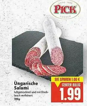 E-Center Pick Ungarische Salami Angebot