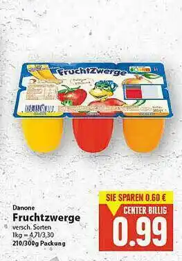 E-Center Danone Fruchtzwerge Angebot