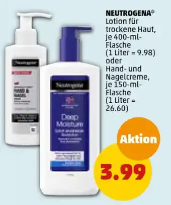 PENNY NEUTROGENA*  je 400/150-ml-Flasche Angebot