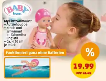 PENNY Baby born My First Swim Girl* Angebot